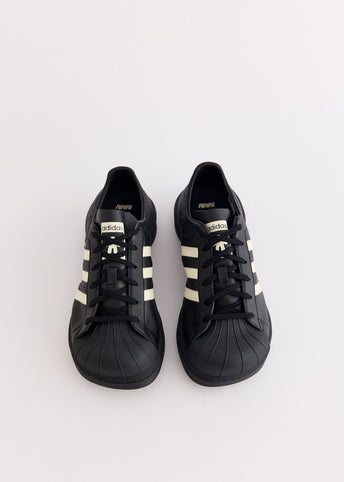 x AVAVAV Women's SST Vacuum 'Core Black' Superstar Sneakers