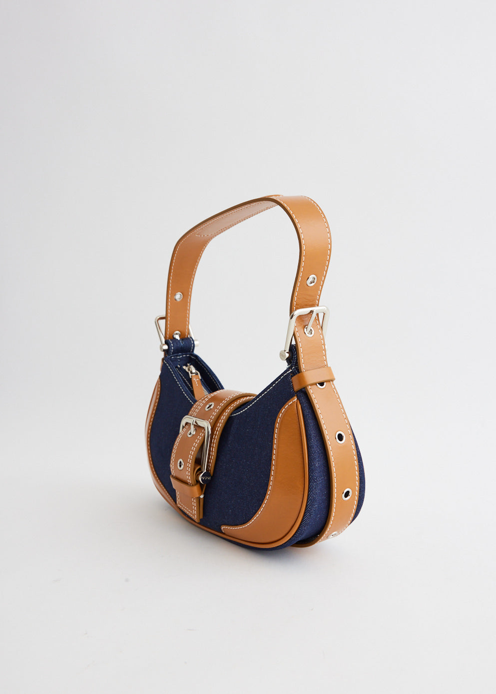 Hobo Brocle Denim Bag