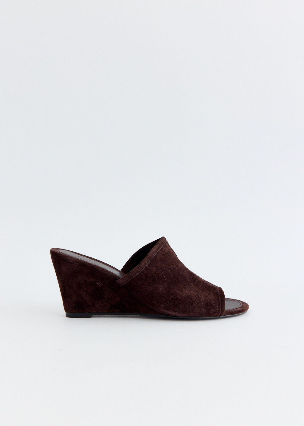 Suede Bandeau Wedge