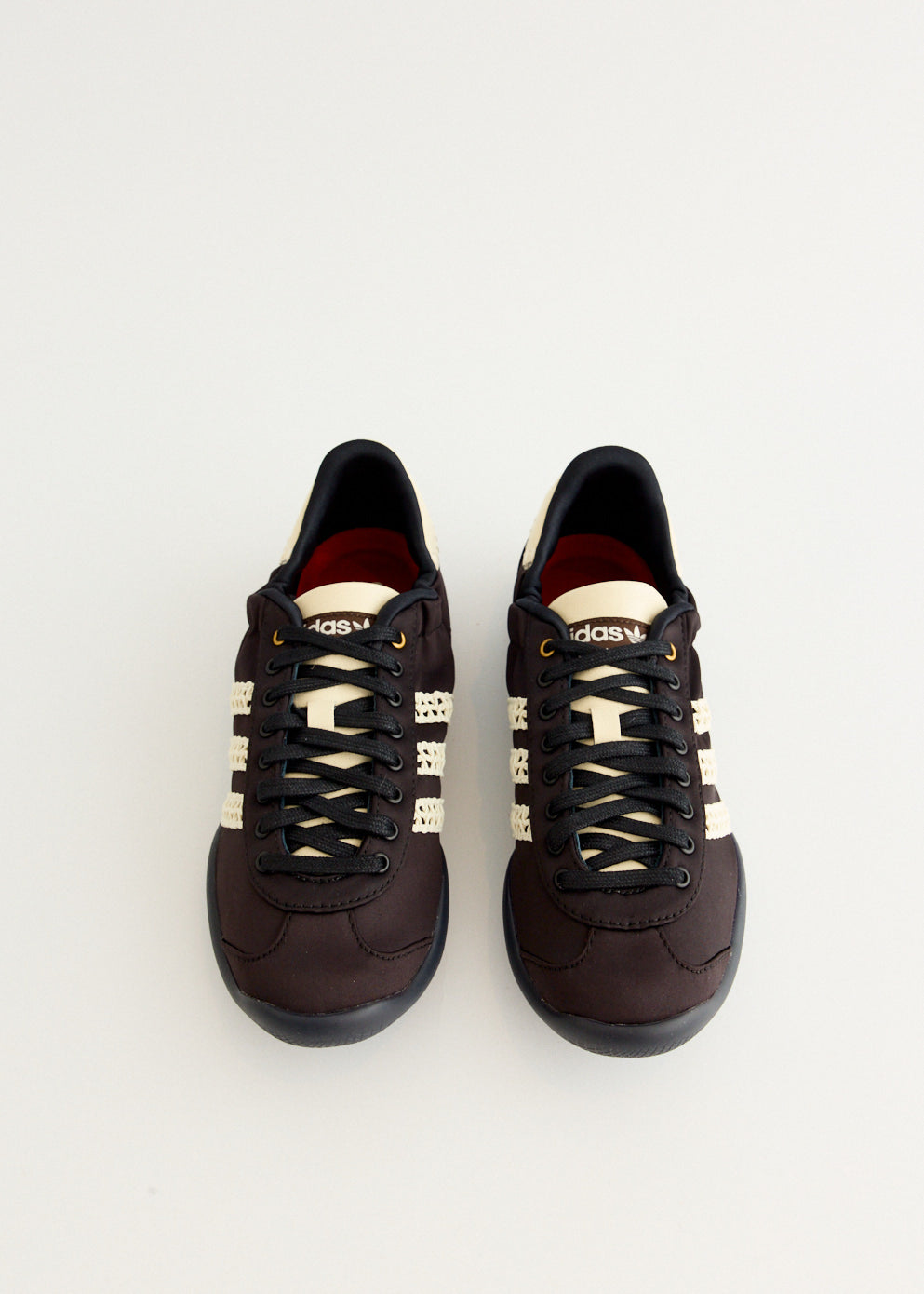 x Wales Bonner Karintha Lo Satin 'Core Black' Sneakers