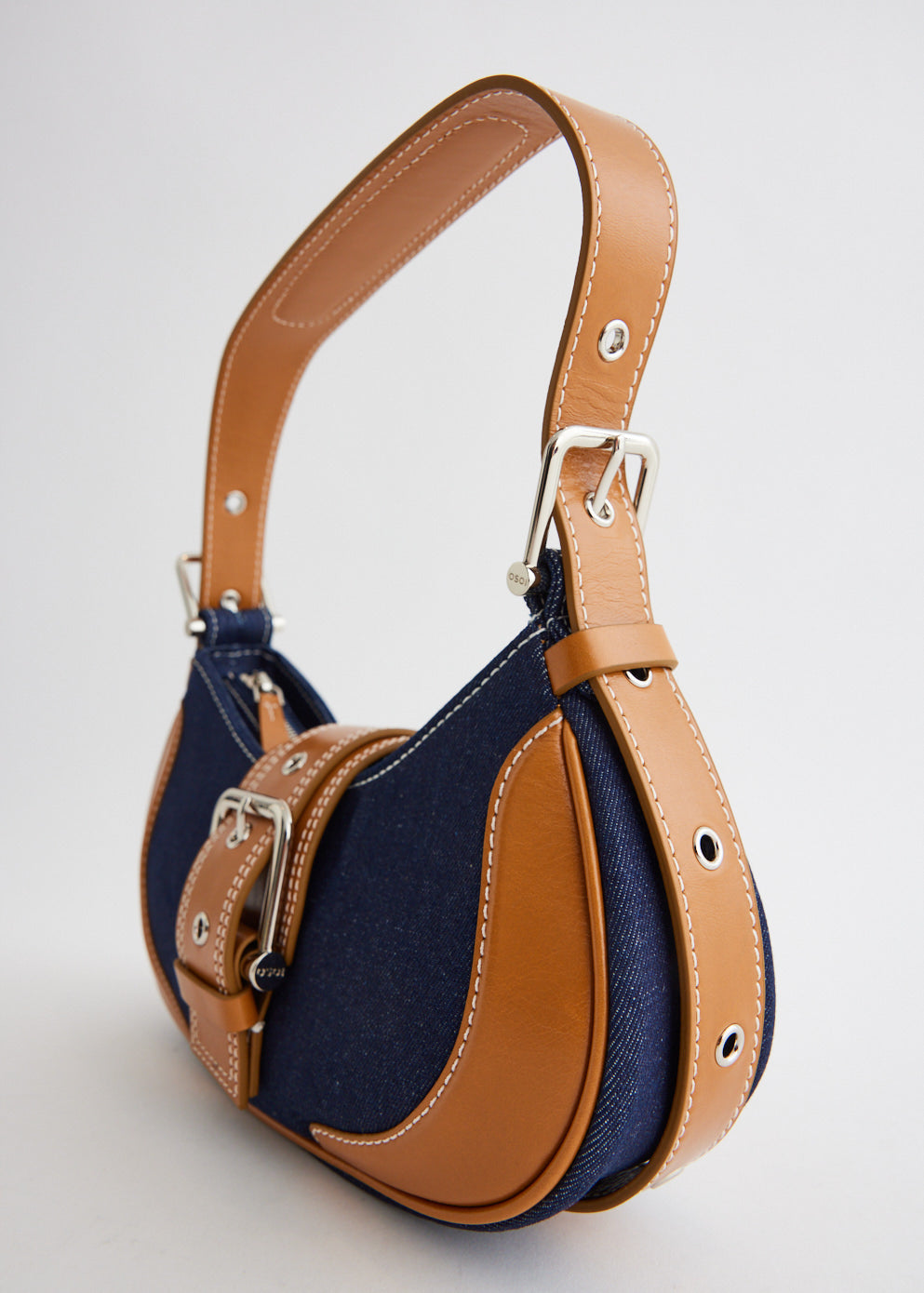Hobo Brocle Denim Bag