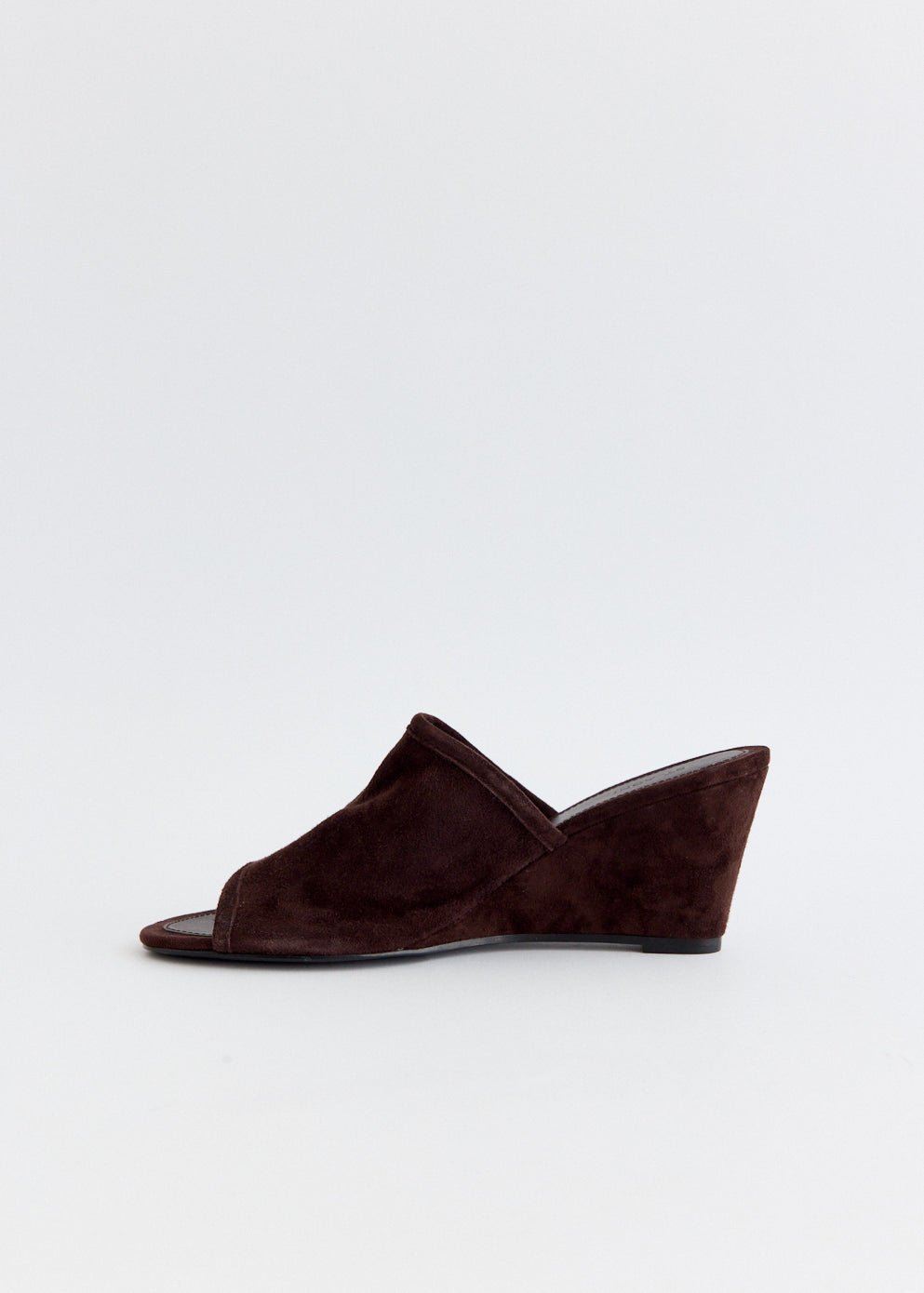 Suede Bandeau Wedge