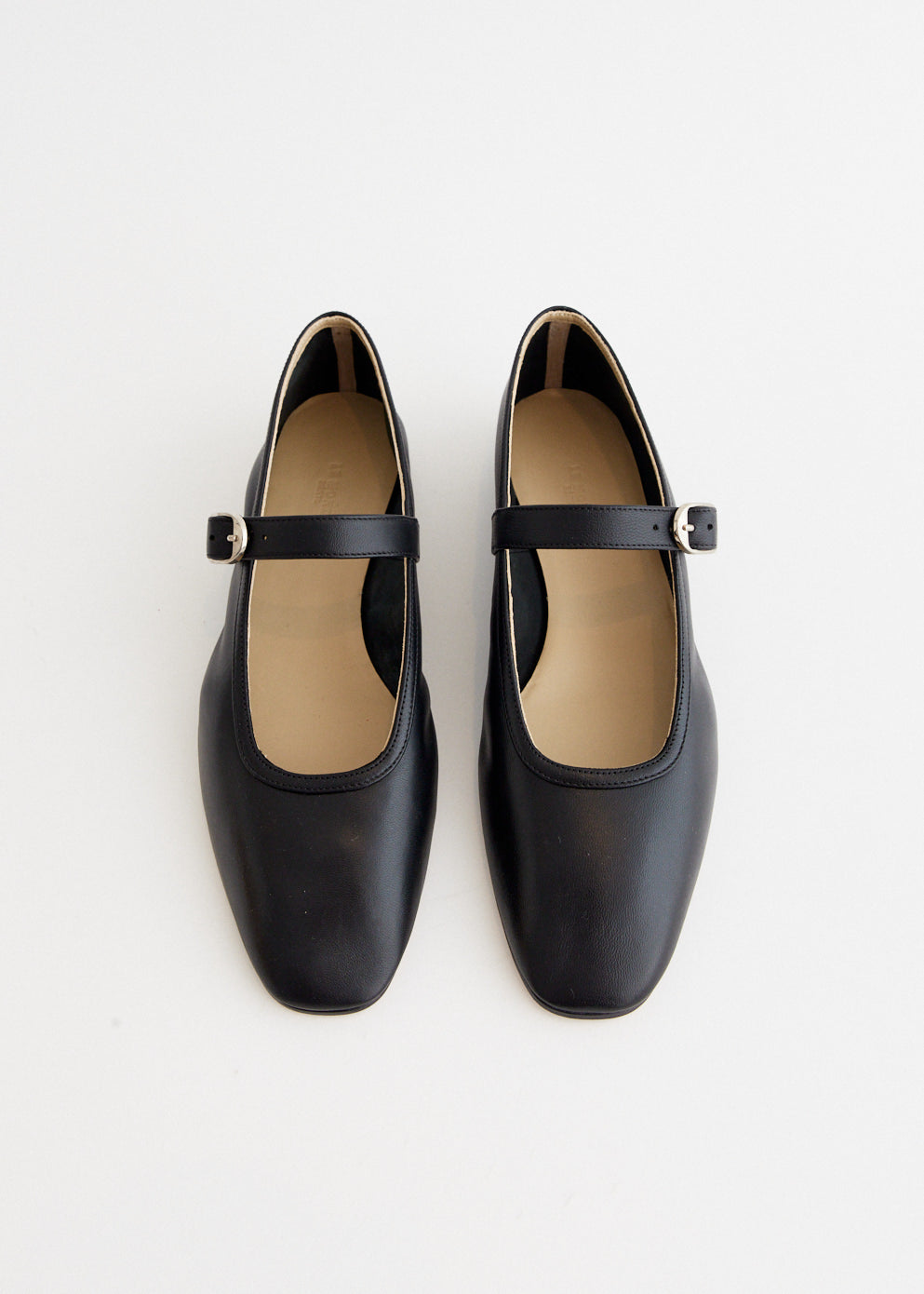 Ballet Mary Jane Leather Flats