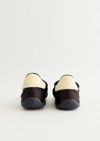 x Wales Bonner Karintha Lo Satin 'Core Black' Sneakers