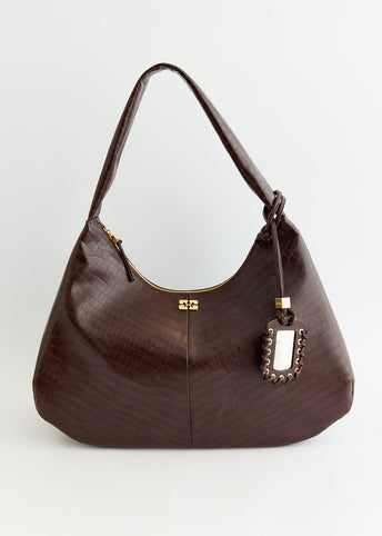 Croco XXL Hobo Bou Bag