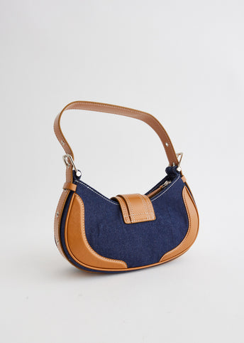 Hobo Brocle Denim Bag