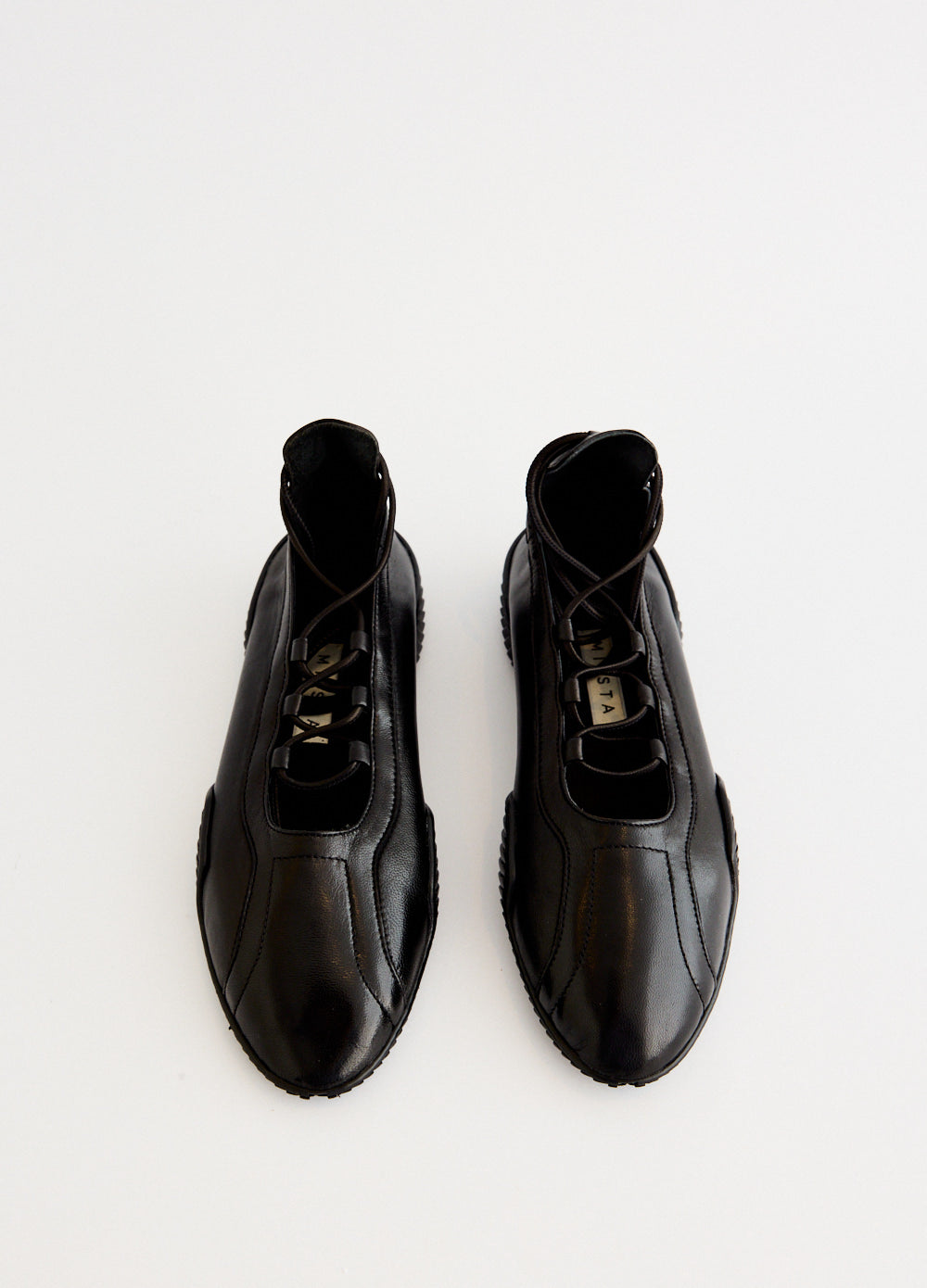 Averie Black Lace Ballerinas