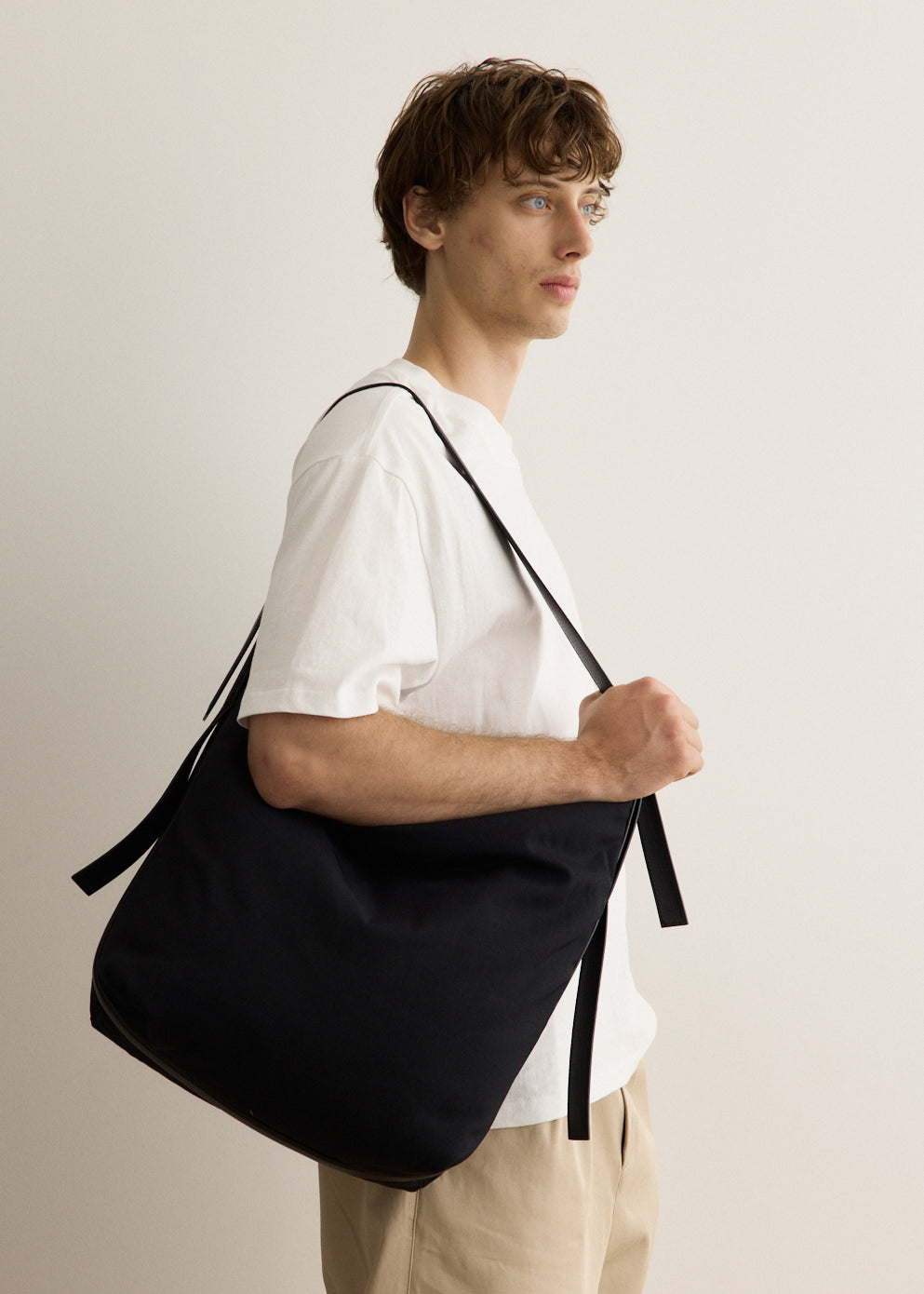 Medium Nylon Shoulder Bag