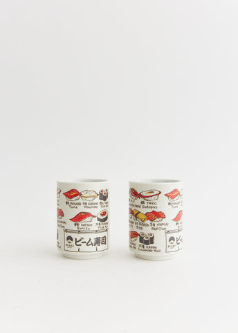 Ceramic Sushi Cups (Set of 2)