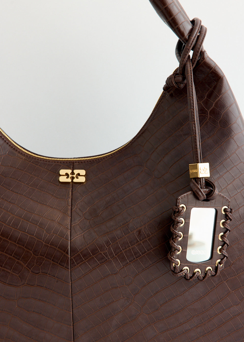 Croco XXL Hobo Bou Bag