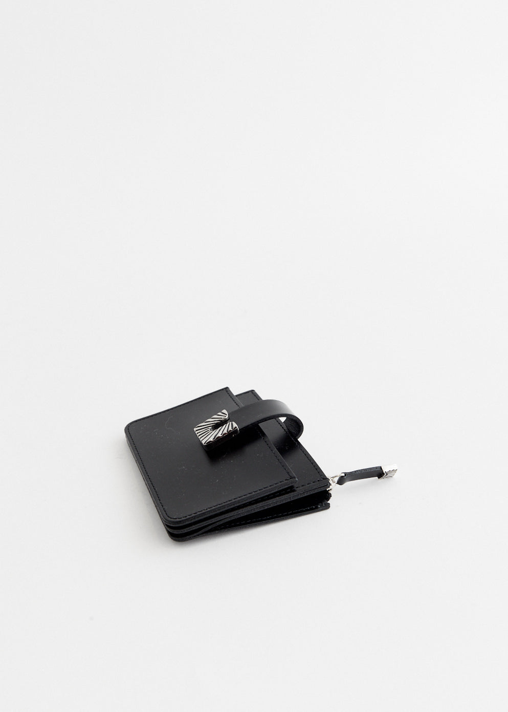 Square Tip Leather Wallet