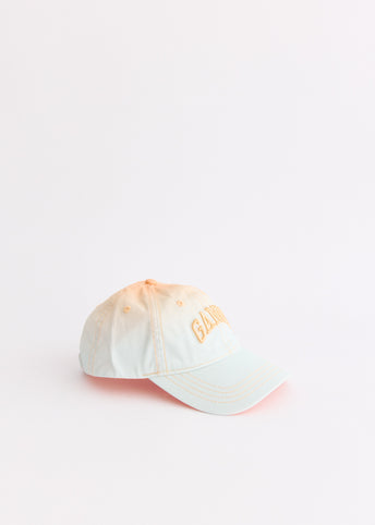 Printed Ombre Cotton Canvas Cap