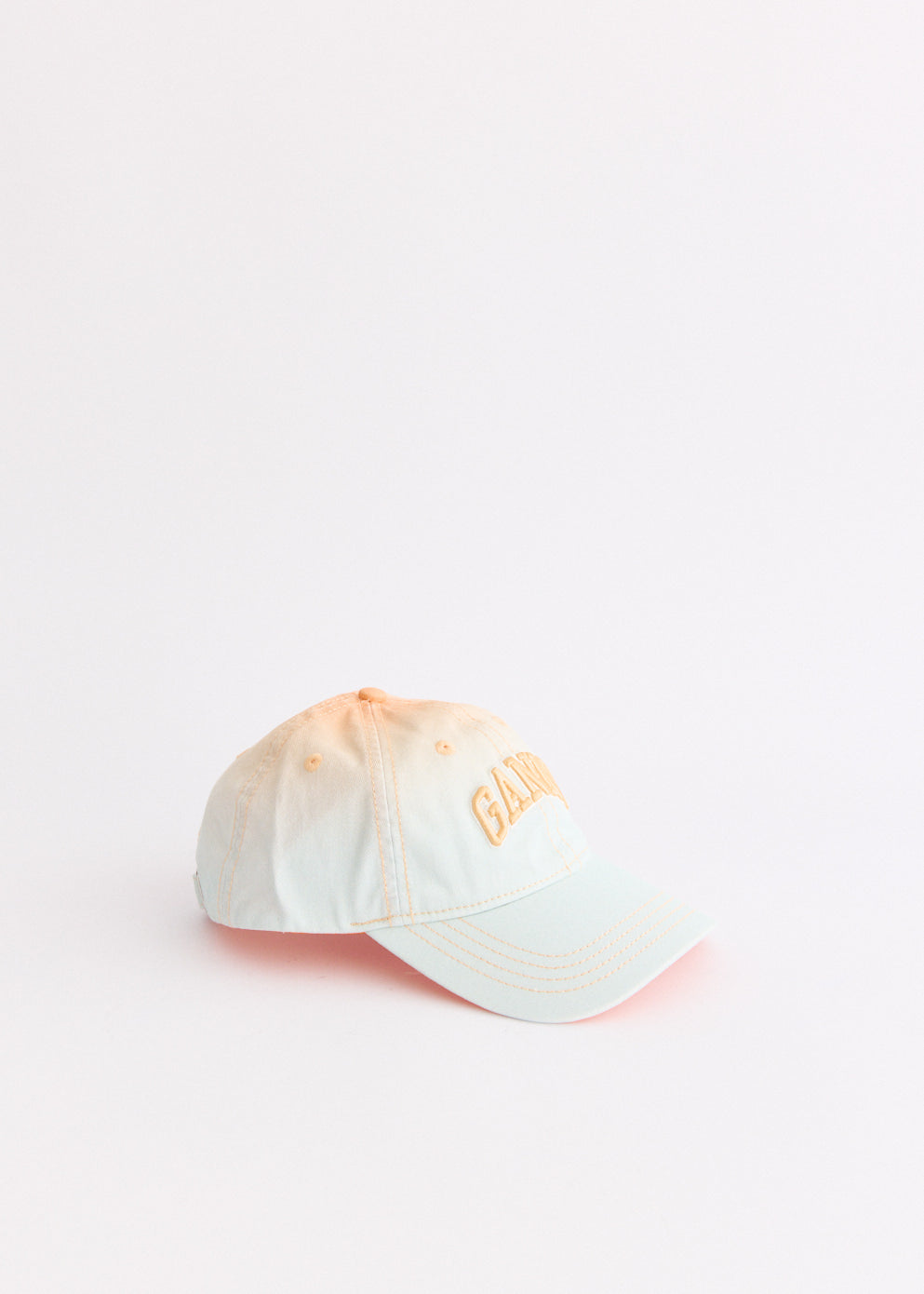 Printed Ombre Cotton Canvas Cap