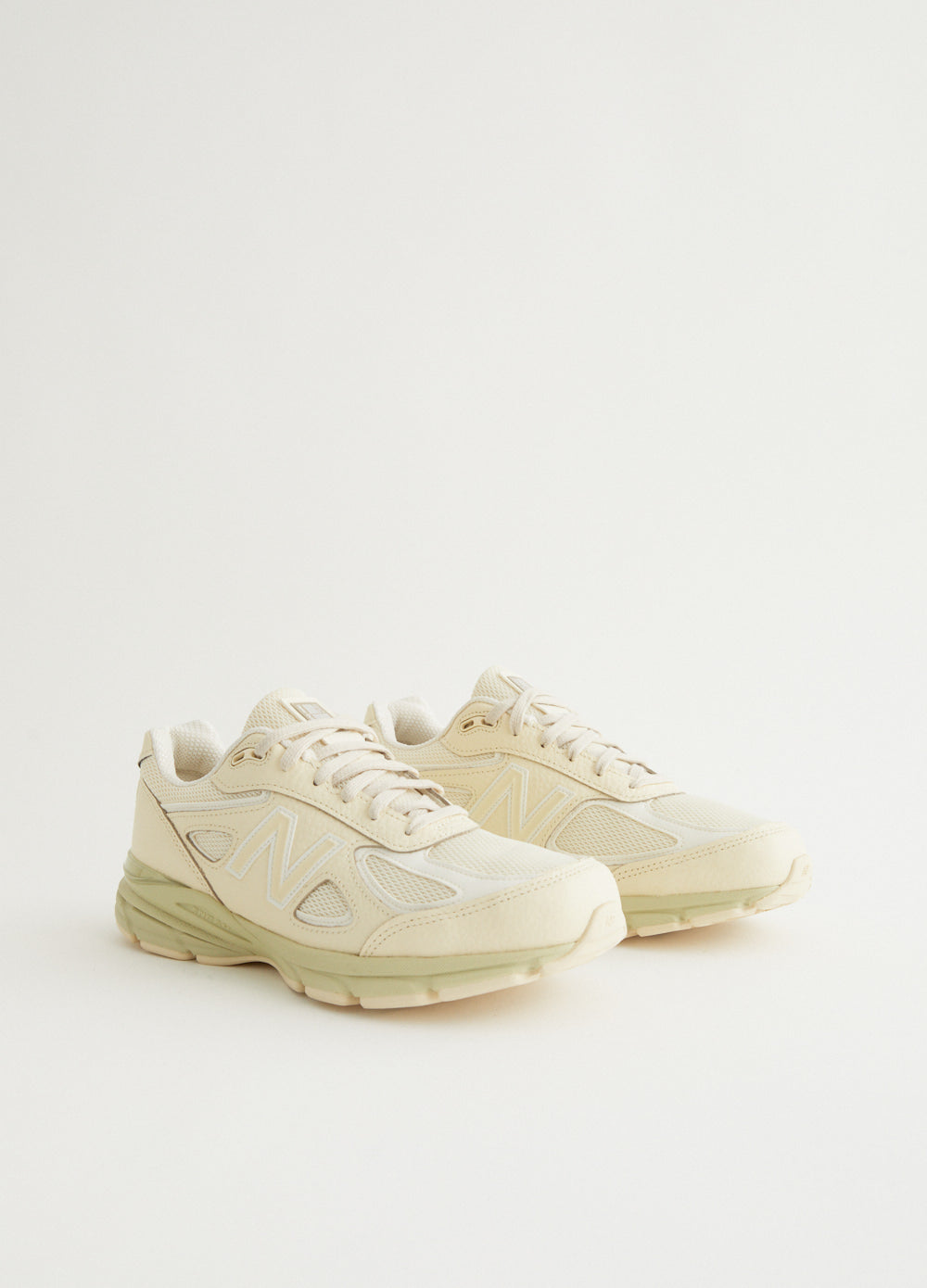 MADE in USA 990v4 'Macadamia Nut' Sneakers