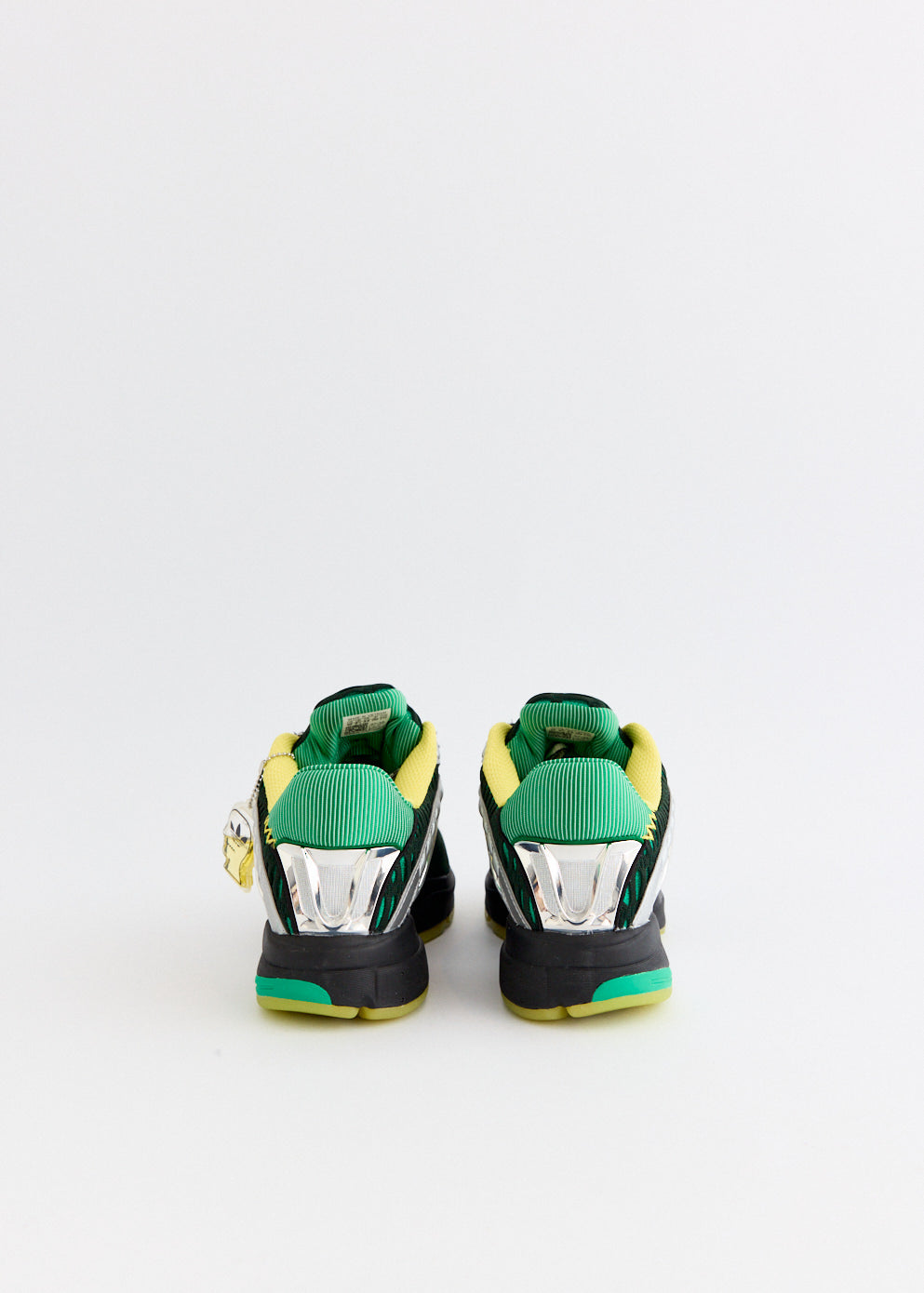 x Brain Dead CLIMACOOL 2 'Green Metallic Silver' Sneakers