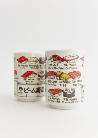 Ceramic Sushi Cups (Set of 2)