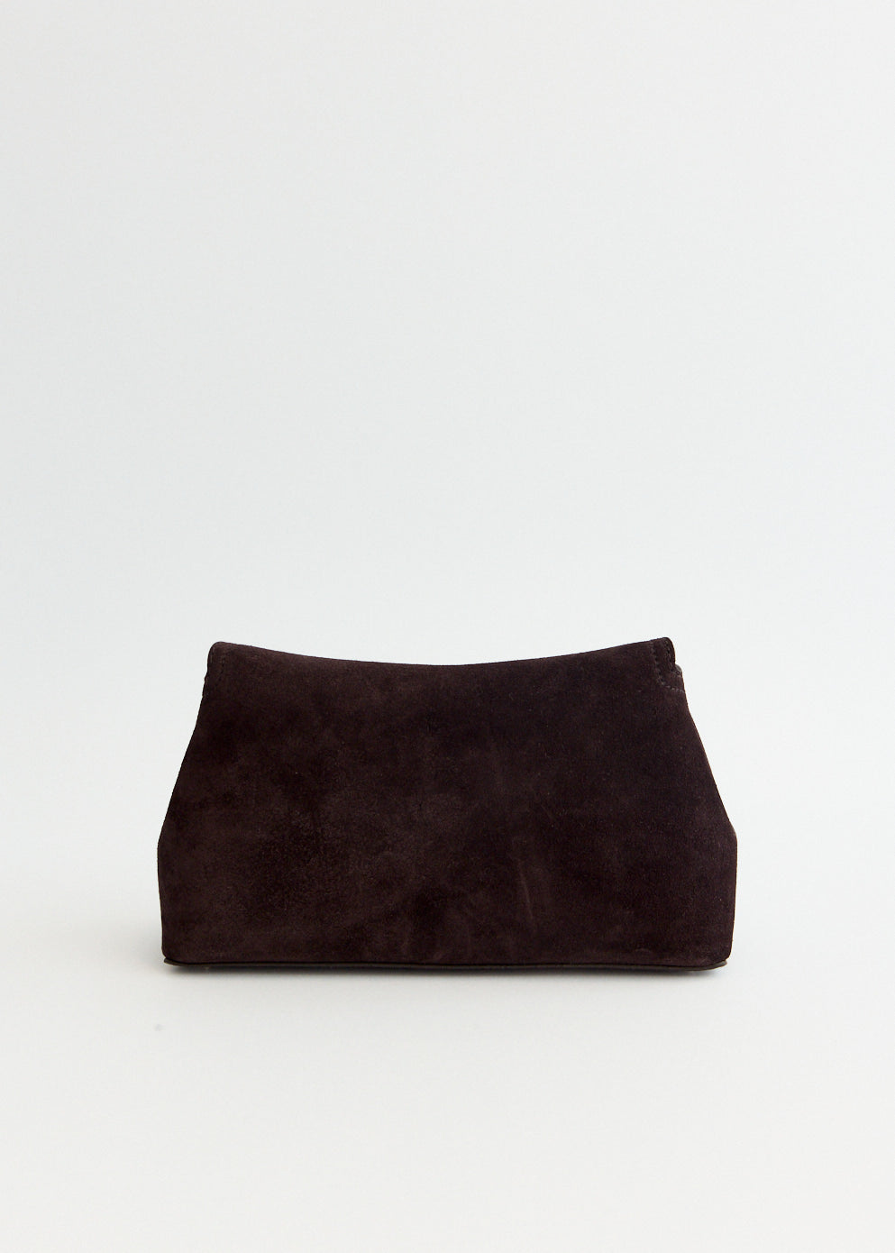 T-Lock Suede Clutch