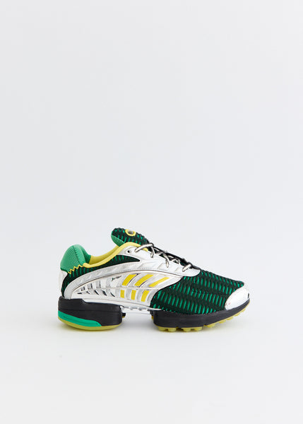 x Brain Dead CLIMACOOL 2 'Green Metallic Silver' Sneakers
