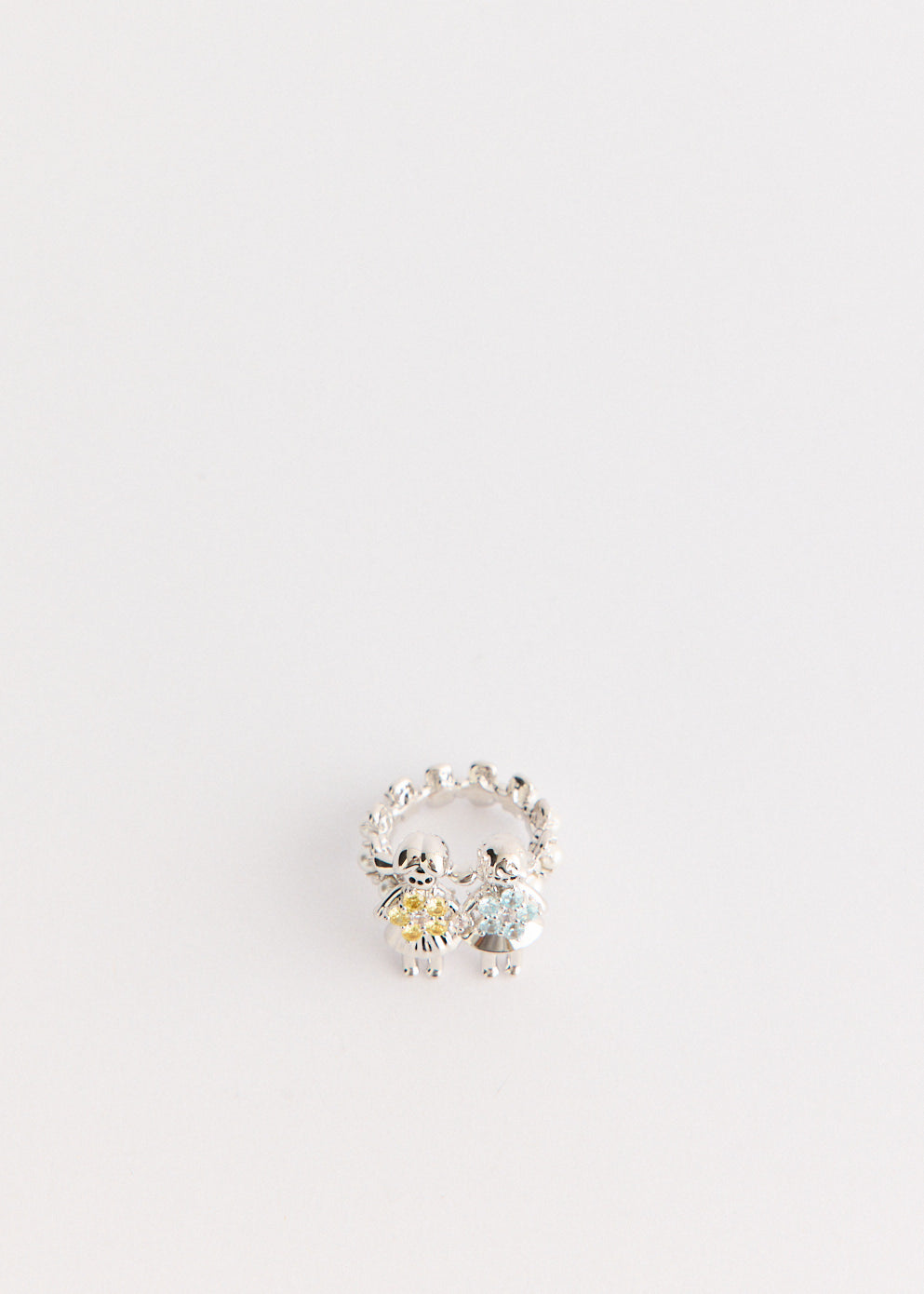 Mini Twins Girl Ring
