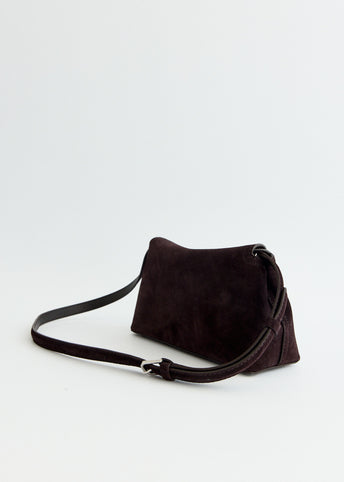 T-Lock Suede Clutch