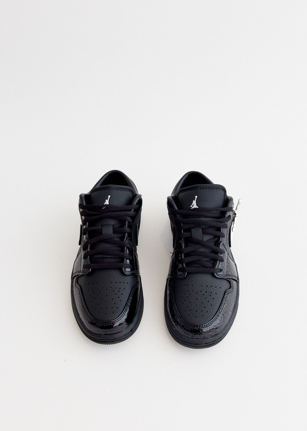 Women's Air Jordan Low SE 'Black Patent' Sneakers