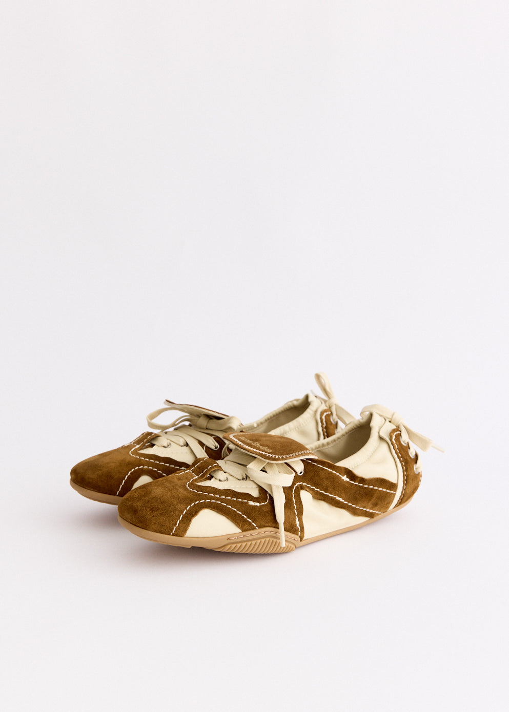 Suede Lace-Up Shoes