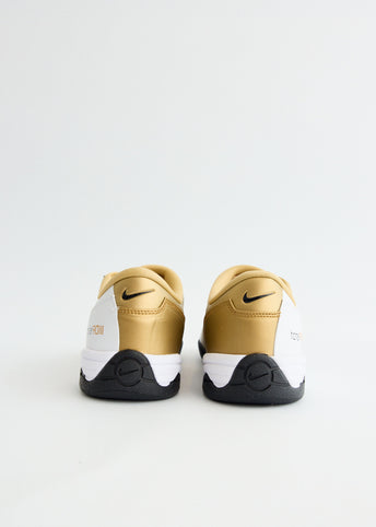Total 90 'White Metallic Gold' Sneakers