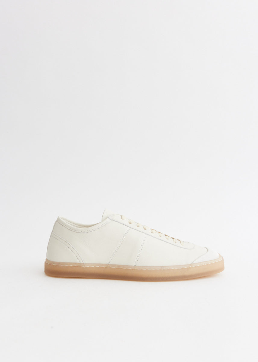 Linoleum Basic Laced Up Trainers