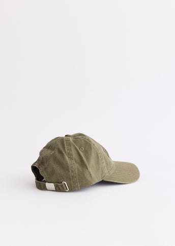 Washed Cotton Canvas Cap