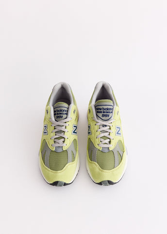 MADE in UK 991v2 'Lime' Sneakers
