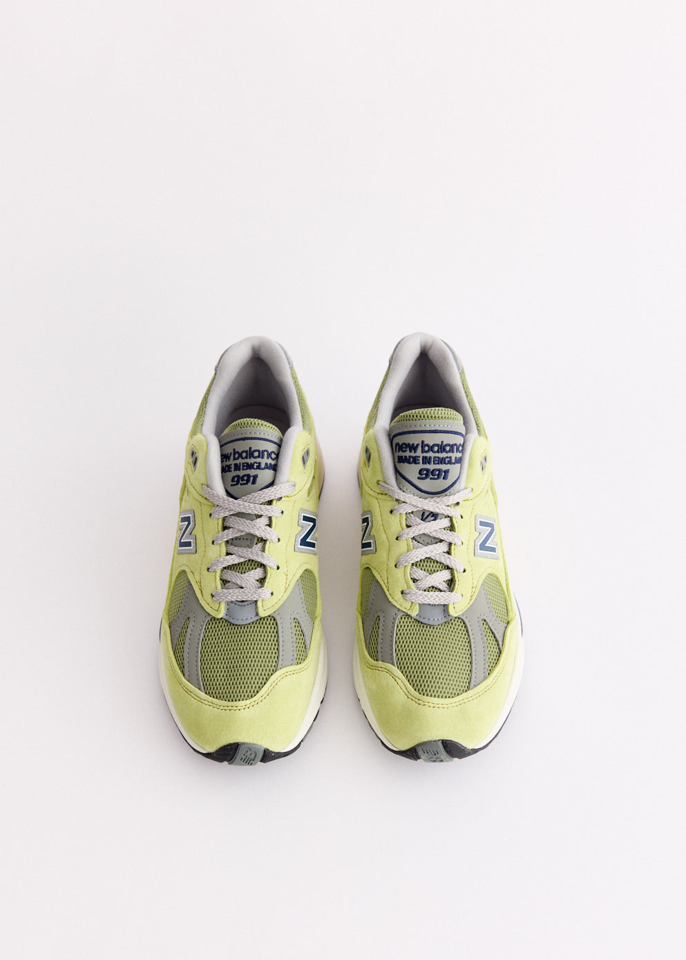 MADE in UK 991v2 'Lime' Sneakers