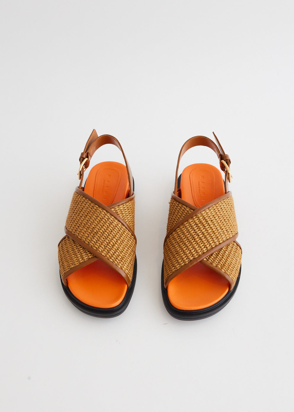 Fussbett Criscross Rafia Sandals