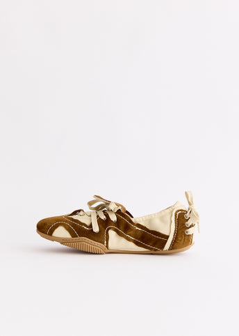 Suede Lace-Up Shoes
