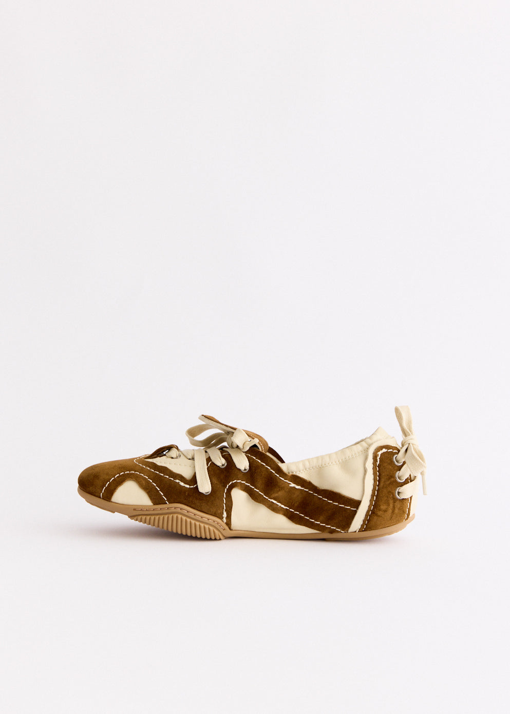 Suede Lace-Up Shoes