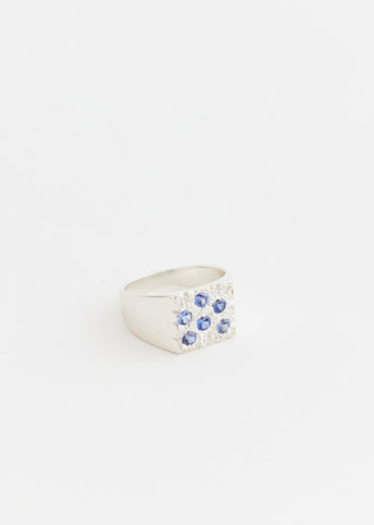 Mini Rose Garden Signet Ring