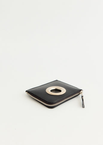 Silver Eyelet Wallet