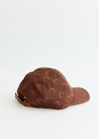 Moon Jacquard Twill Baseball Cap