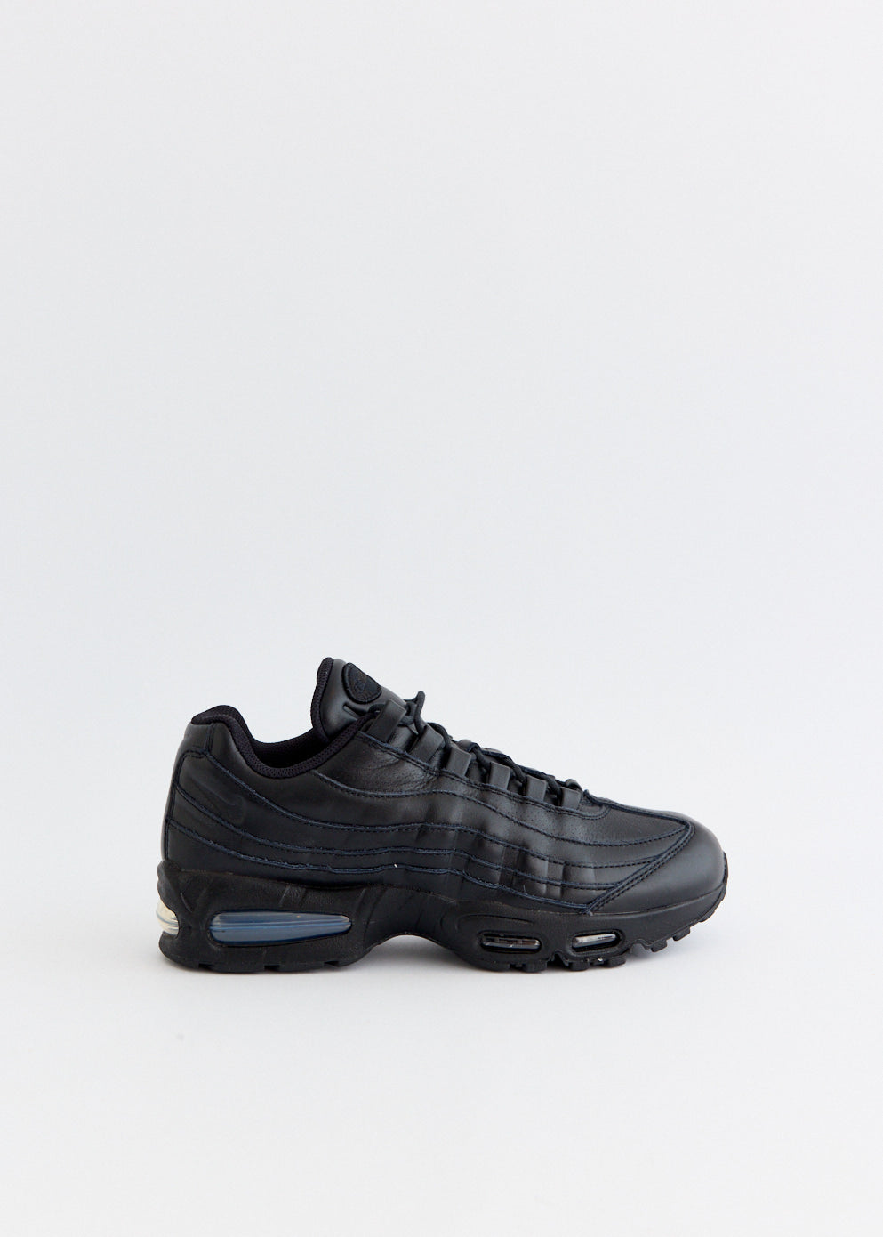 Air Max 95 OG Big Bubble Leather 'Black' Sneakers