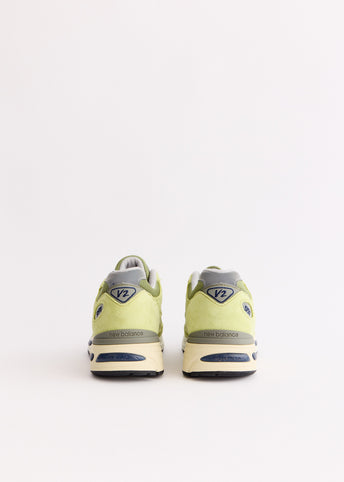 MADE in UK 991v2 'Lime' Sneakers