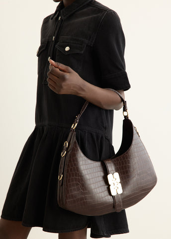 Croco Kat Small Bag
