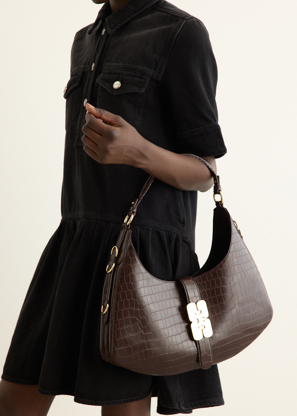 Croco Kat Small Bag