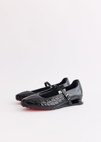 Women's Nike Shox Z Calistra 'Black' Sneakers