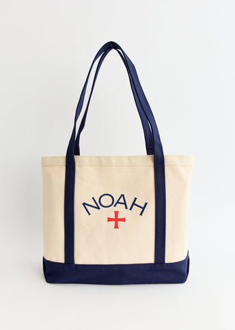 NOAH トートバッグ CORE LOGO TOTE ブルー アメリカ製 USA Noah Core