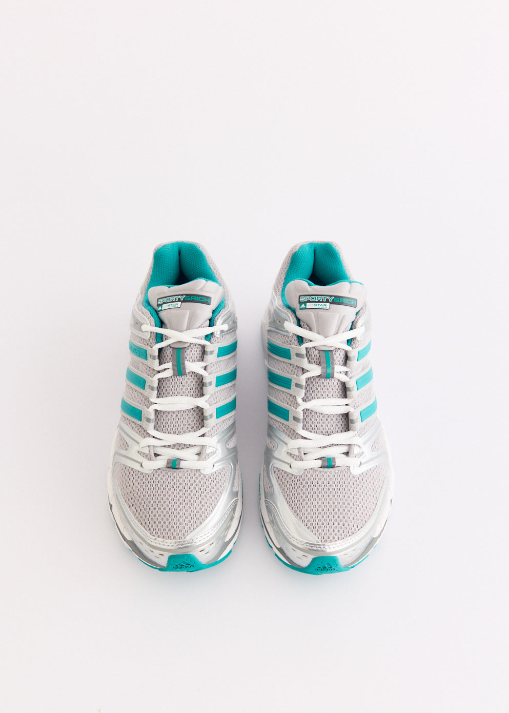 x Sporty & Rich Adistar Control 5 'Grey Two' Sneakers
