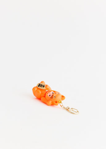 Orange Kewpie Doll Key Chain