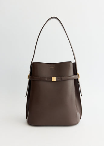 Belted Bucket Bag
