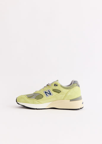 MADE in UK 991v2 'Lime' Sneakers