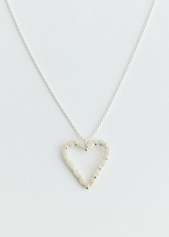 Heart Willow Pendant Necklace