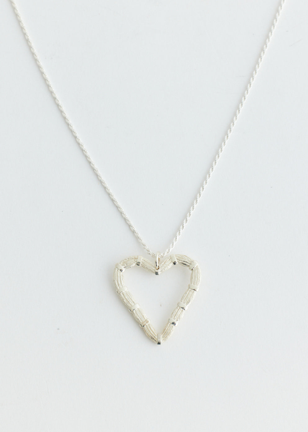 Heart Willow Pendant Necklace