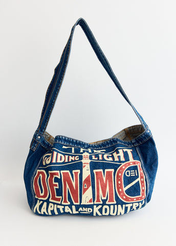 13oz Denim NEWS PAPER BAG (GUIDING LIGHT)